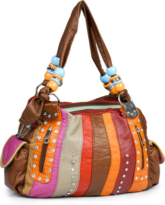 28% OFF on Naitik Products Stone Purse-09 Shoulder Bag Brown Multistone 46