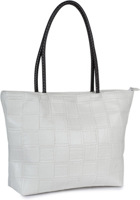 75% OFF on Buckleup Squares N Tie Shoulder Bag White