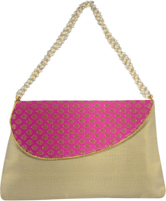 26% OFF on Potlis 46 Hand-held Bag Pink 06