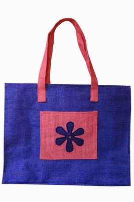 60% OFF on MTE Flowral Hand-held Bag Blue