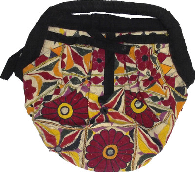 13% OFF on Kala Sanskruti Ethnic Hand-held Bag Off-White 13% OFF on Kala Sanskruti Ethnic Hand-held Bag Off-White