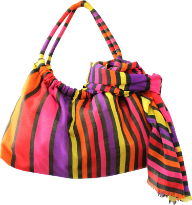 55% OFF on Anekaant Scarf Hand-held Bag Multicolor 55% OFF on Anekaant Scarf Hand-held Bag Multicolor