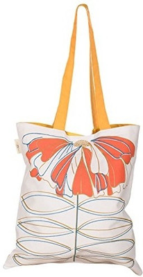 68% OFF on Kohl Daisy Picking Women's Canvas Tote Beige, Orange 68% OFF on Kohl Daisy Picking Women's Canvas Tote Beige, Orange