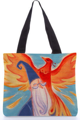 17% OFF on Rebel Digital Painting Tote Multi-color 17% OFF on Rebel Digital Painting Tote Multi-color