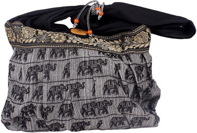 20% OFF on Desi Crown Tribal Canvas Handmade Black Eco Friendly Shoulder Hand Bag Black 20% OFF on Desi Crown Tribal Canvas Handmade Black Eco Friendly Shoulder Hand Bag Black