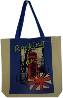 Authentic Basic Tote Black, Blue