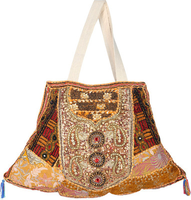 55% OFF on Rajrang BAG00894 Hand-held Bag Mustard Yellow-1 55% OFF on Rajrang BAG00894 Hand-held Bag Mustard Yellow-1