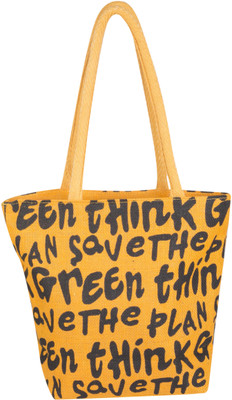 75% OFF on InnovationTheStore Jb09yellow Tote Yellow 75% OFF on InnovationTheStore Jb09yellow Tote Yellow