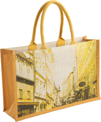 8% OFF on Greenobag Jute Italy Bylanes Shoulder Bag Yellow