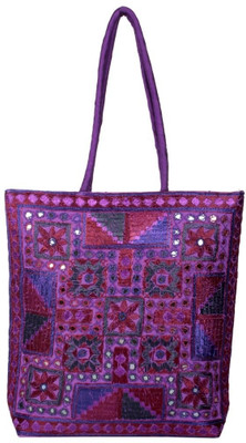 64% OFF on Vistarr Ethnic Embroidery Mirror Tote Shoulder Bag Purple 64% OFF on Vistarr Ethnic Embroidery Mirror Tote Shoulder Bag Purple