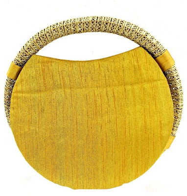 52% OFF on Craftstages Ethnic Hand-held Bag Yellow