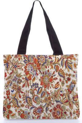 40% OFF on Snoogg Canvas Design Floral Pattern Shoulder Bag Cream 40% OFF on Snoogg Canvas Design Floral Pattern Shoulder Bag Cream
