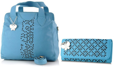 58% OFF on Butterflies Trendy Hand-held Bag Blue 58% OFF on Butterflies Trendy Hand-held Bag Blue