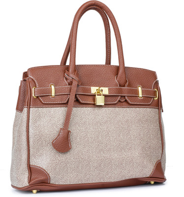 75% OFF on Buckleup Elegancia Hand-held Bag Brown