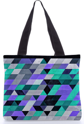 46% OFF on Snoogg Multicolor Abstract Tote Multicolor