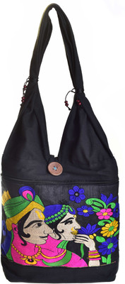 55% OFF on Baghut Jodhaa-Akbar Style Embroidered Shoulder Bag Black-05 55% OFF on Baghut Jodhaa-Akbar Style Embroidered Shoulder Bag Black-05