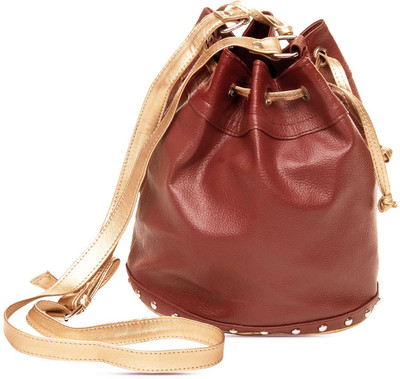 36% OFF on Sparkle Street Classic Carry All Hand-held Bag Brown, Gold