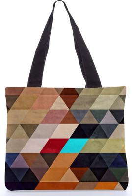 30% OFF on Snoogg Multicolor Abstract Tote Multicolor