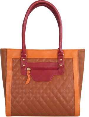 40% OFF on Toteteca Bag Works TT2526OrangeCranberry Shoulder Bag Multicolor