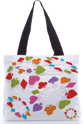 30% OFF on Snoogg Canvas Design Teenager Tote White 30% OFF on Snoogg Canvas Design Teenager Tote White
