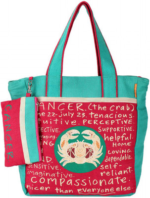 50% OFF on The Jute Shop DB3611 Tote Multicolor