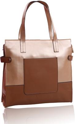 43% OFF on Adaira Slouchy Shoulder Bag Gold Multi Nappa