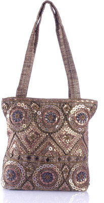 Peaubella Jholla1 Shoulder Bag Gold