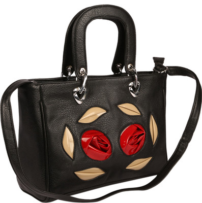 45% OFF on Esbari Rose Lips Hand-held Bag Black-23 45% OFF on Esbari Rose Lips Hand-held Bag Black-23