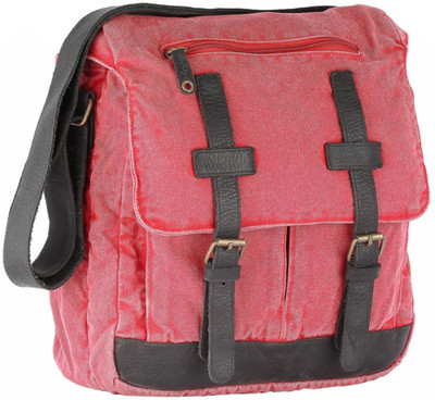 Honeybadger HBMBCF0005 Messenger Bag Red & Black-01 Honeybadger HBMBCF0005 Messenger Bag Red & Black-01