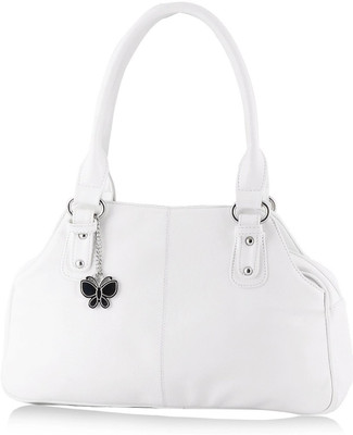 41% OFF on Butterflies Trendy Hand-held Bag White 41% OFF on Butterflies Trendy Hand-held Bag White