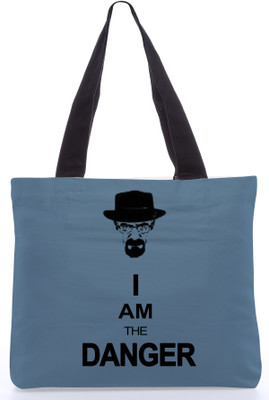 30% OFF on Snoogg Canvas Design Teenager Tote SteelBlue