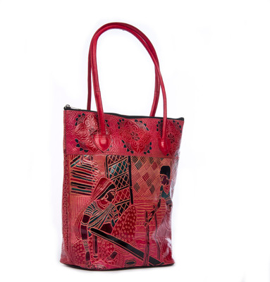 MunMun Adorable Shopping Shoulder Bag Brown MunMun Adorable Shopping Shoulder Bag Brown