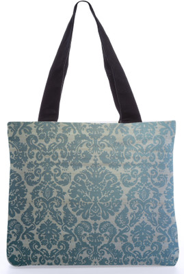 40% OFF on Snoogg Canvas Design Motif Print Shoulder Bag Blue