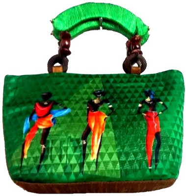 9% OFF on Craftstages Ha Hand-held Bag Green-02 9% OFF on Craftstages Ha Hand-held Bag Green-02