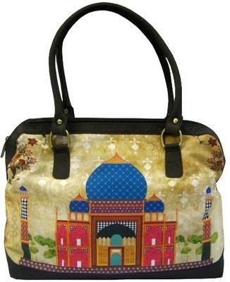 The Bombay Store Taj Colourful Print Hand Bag Multi-color The Bombay Store Taj Colourful Print Hand Bag Multi-color