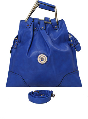 53% OFF on Classique Designer Hand-held Bag Blue 53% OFF on Classique Designer Hand-held Bag Blue