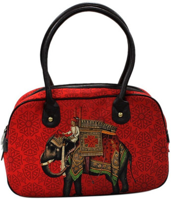 DesiPop Gaj2 Hand-held Bag Red