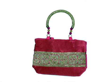 45% OFF on Bag Berry Strips Hand-held Bag Pink