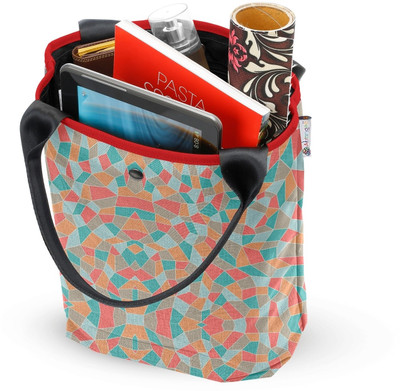 50% OFF on Atrangee Spiral Symmetry Tall Tote Black & Red 50% OFF on Atrangee Spiral Symmetry Tall Tote Black & Red