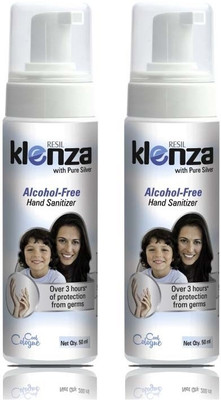 Klenza Alcohol Free Hand Sanitizer Cool Cologne Foam (Pack of 2) Klenza Alcohol Free Hand Sanitizer Cool Cologne Foam (Pack of 2)