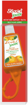 Zuci Junior Hand Sanitizer Orange with Bag Tag Zuci Junior Hand Sanitizer Orange with Bag Tag