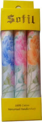 13% OFF on SOFIL Princess Printed Handkerchief Pack of 3 13% OFF on SOFIL Princess Printed Handkerchief Pack of 3