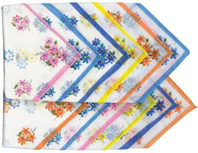 53% OFF on Kuber Industries Flowers Handkerchief 53% OFF on Kuber Industries Flowers Handkerchief