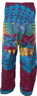 Indiatrendzs Printed Poly Cotton Women's Harem Pants