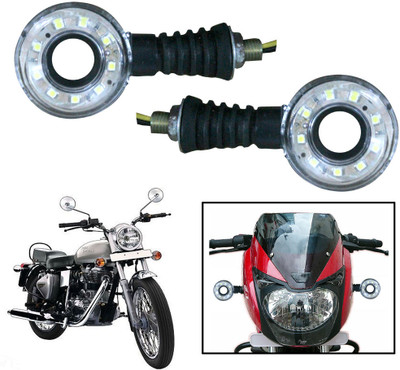 63% OFF on Vheelocityin 84491 LED Headlight With Bulb For Royal Enfield