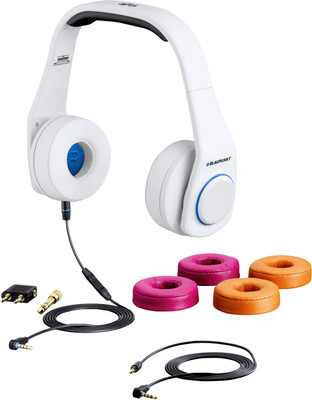 Blaupunkt Style On-the-ear Headphone (White, On the Ear) 