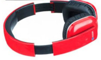 Zoook zb-bhp18 dynamic headphone bluetooth Headphones (red, Over the Ear) 