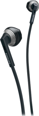 Philips SHE3200 Wired Headphones (Black, In the Ear) 