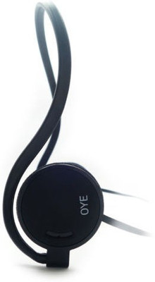 Portronics Oye POR 566 Sports Headphone Wired Headphones (Black, On the Ear) 