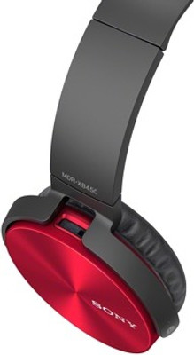 Sony MDR-XB450 On-the-ear Headphone (Red, On the Ear) 